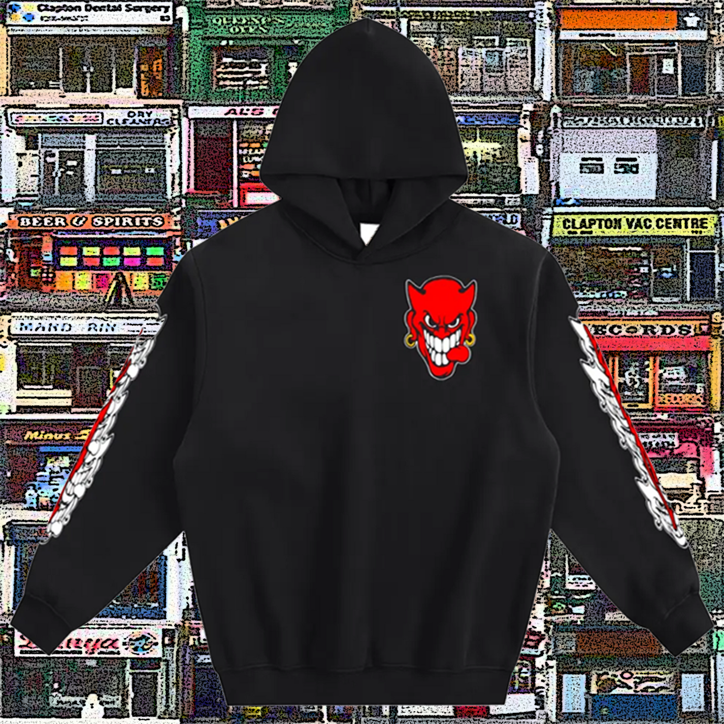 born in hell hoodie