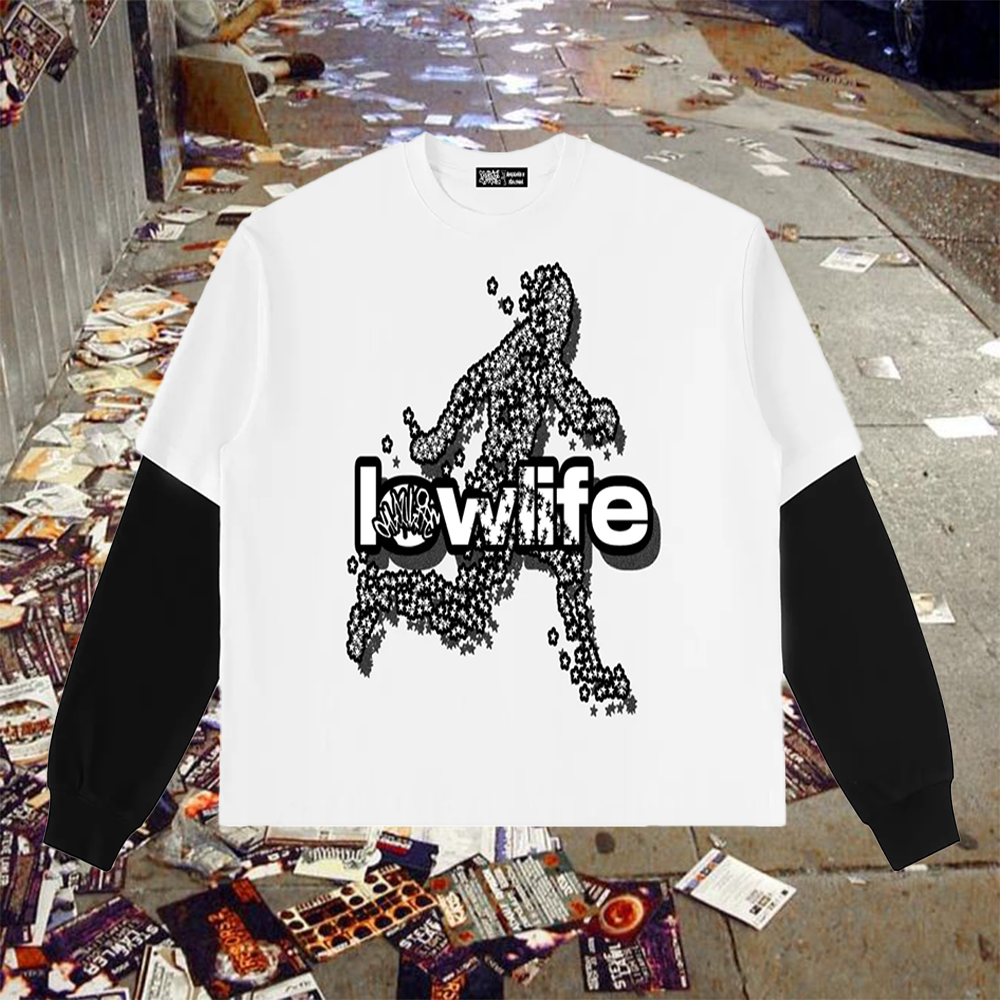 CAT MOTHER CONTRAST TEE